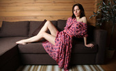 AV Erotica 476465 Tinka Gorgeous Tinka Gets Rude On The Couch In White Undies And Floral Dress AV Erotica
