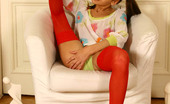 Cuties In Stockings 477676 Petite Teenage Puss Stripped And In Red Stockings Cuties In Stockings
