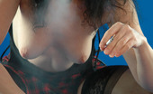 Smoking Mina 477945 Pretty Punk Babe Smoking Is All Attitude In Plaid Smoking Mina
