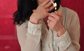 Smoking Mina 478043 Mina Enjoys A Filterless 120 Smoking Mina
