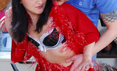 Matures Under Boys 479741 When Dark-Haired Mature Jane Was Busy With Her Make-Up, Her Young Neighbor Richmond Sneaked Into The Room. Seeing This Milf Almost Half Naked While Clad Just In Her Red Silky Robe And Lingerie Made His Cock Stir In The Pants. After That No Slap In The Fac