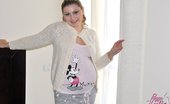 Preggo Katie 481373 Pregnant Girl In Cardigan The Cardigan Is Cute And The Striptease Takes Us To Full Nudity With Preggo Katie. Preggo Katie
