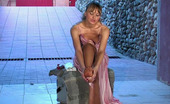 Nylon Feet Line 481530 Helga Lusty Cutie In Suntan Pantyhose Stroking Her Yummy Feet With A Rubber Dick Nylon Feet Line
