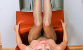 Nylon Feet Line 481745 Martha Lusty Blondie Flashing Her Sexy Sheer-To-Waist Pantyhose In Tempting Way Nylon Feet Line
