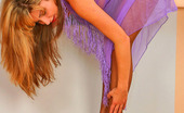 Nylon Feet Line 481780 Martha Seductive Chick In See-Through Shawl Teasing With Her Shiny Tan Pantyhose Nylon Feet Line

