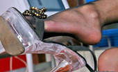Nylon Feet Line 481986 Beatrice Raunchy Gal Exposing Her Irresistibly Sexy Feet Clad In Reinforced Toe Hose Nylon Feet Line
