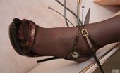 Nylon Feet Line 482618 Lilly Freaky Gal In High Heel Sandals Can Do Various Things With Her Nyloned Feet Nylon Feet Line
