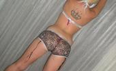 MY NN GF 483185 Hot Photo Gallery Of A Sexy Blonde Bimbo Posing In Her Skimpy Lingerie MY NN GF
