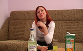They Drunk 485050 Drunk Teen Redhead Masturbates Wearing BootsDrunk Shaved Teen Redhead Anfisa Drinks Lot Of Alcohol And Masturbates On The Couch Wearing Her Sexy Boots They Drunk
