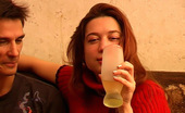 They Drunk 485272 Drunk Redhead Girl Sucking CockDrunk Redhead Girl Luiza Shows Her Stockings To Boyfriend And Insensibly Finds Herself Sucking His Cock They Drunk
