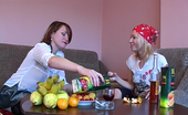 They Drunk 485285 Drunk Blonde And Brunette LesbiansDrunk Teen Blonde And Brunette Lesbians Masha And Oksana Licking Pussies And Cum They Drunk
