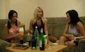 They Drunk 485496 Lesbian Orgy3 Drunk Lesbians Play With Latex Dildos They Drunk
