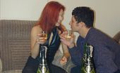 They Drunk 485554 Drunk Oral ActionGirl Rinses Her Boyfriend'S Cock In Champagne And Sucks It They Drunk
