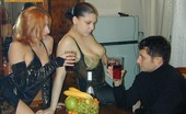 They Drunk 485584 Drunk Threesome OrgyTwo Drunk Goth Lesbians And Man In Hot Orgy Action They Drunk
