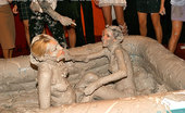 All Wam Hot Naked Wrestling Hotties Get Completely Covered In Mud All Wam
