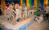 All Wam 486806 Adorable Lesbians Enjoy Wrestling In A Tub Of Dirt And Mud All Wam

