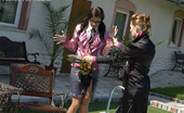 All Wam 486814 Dirty Kinky Girls Playing Outside With A Bowl Of Chocolate All Wam
