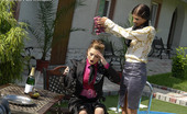 All Wam 486814 Dirty Kinky Girls Playing Outside With A Bowl Of Chocolate All Wam

