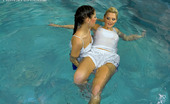 All Wam 486859 Two Very Horny Lesbians Swimming In A Public Pool Together All Wam
