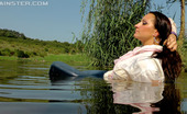 All Wam 486865 Crazy Pretty Clothed Lady Loves Swimming In A Large Pond All Wam
