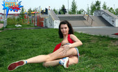 Cuties Flashing 487799 Terrific Teen Doll Flashing Body On A Lawn In Park Cuties Flashing
