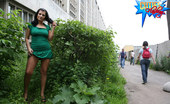 Cuties Flashing 487930 Shameless Young Ravenhead Masturbating In The Bush Cuties Flashing
