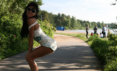 Cuties Flashing 487947 Sexy Exhibitionist Showing Off Near Public Beach Cuties Flashing
