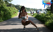 Cuties Flashing 487947 Sexy Exhibitionist Showing Off Near Public Beach Cuties Flashing
