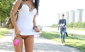 Cuties Flashing 488134 Hot Doll Lifts Her Little White Dress In Public Cuties Flashing
