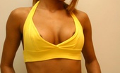 Suelle India 490272 Suelle Takes Off Her Yellow Top And Yellow Flowered Skirt, Showing Off Her Beautiful Perky Tits And Tight Tan Ass And Pussy. Suelle India

