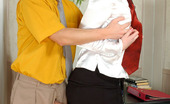 Love Nylons Gwendolen & Bertram Cute Secretary In Back Seam Stockings Caressing Her Pink Before Hot Legjob Love Nylons
