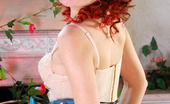 Lacy Nylons 493622 Marion Fiery Babe In The Evening Gown Changing Her Black Stockings For Grey Ones Lacy Nylons
