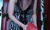 Lacy Nylons 493798 Rita Amazing Chick Making A Choice Of Her Black Nylons For Her Cocktail Dress Lacy Nylons

