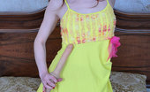 Lacy Nylons 494169 Ambrose Brightly Dressed Girl Spread-Eagles In Her Red Nylons For Hot Dildo Fucking Lacy Nylons
