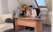 Nylon Screen 495314 Lusty Secretary In Silky Stockings Giving Legjob Itching For Stiff Reward Nylon Screen
