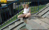 Pissing Outdoor 495818 Teen Blonde Pissing Outdoor On The Concrete LadderTeen Blonde Irina Pissing Outdoor Near The Highway On The Concrete Ladder She Has Found Suitable For Pissing Pissing Outdoor
