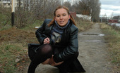 Pissing Outdoor 495826 Outdoor Pissing Of Teen Blonde In Stockings And Leather CoatPissing On Asphalt Road Outdoor As Teen Blonde Irina Walking Durint The Cold Autumn Day And Pissing In Her Pretty Stockigns And Leather Coat Pissing Outdoor
