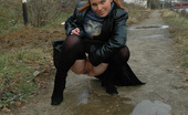 Pissing Outdoor 495826 Outdoor Pissing Of Teen Blonde In Stockings And Leather CoatPissing On Asphalt Road Outdoor As Teen Blonde Irina Walking Durint The Cold Autumn Day And Pissing In Her Pretty Stockigns And Leather Coat Pissing Outdoor
