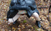 Pissing Outdoor 495877 Outdoor Pissing In A Cold Autumn DayTeen Brunette Maria Pissing Outdoor In The Sparse Growth Of Trees Wearing A Coat With Hood As It Is Quite Cold Already Pissing Outdoor
