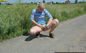 Pissing Outdoor 495925 Outdoor Pissing On A Village RoadOutdoor Pissing Outside The Village Where Blonde Girl Was Spending Her Summer Vacations Pissing Outdoor
