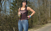 Pissing Outdoor 495926 Outdoor Pissing On Asphalt PathTeen Brunette Nata Pissing Outdoor On A Park Asphalt Path Where People Will Walk Later Pissing Outdoor
