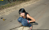 Pissing Outdoor 495926 Outdoor Pissing On Asphalt PathTeen Brunette Nata Pissing Outdoor On A Park Asphalt Path Where People Will Walk Later Pissing Outdoor
