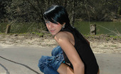 Pissing Outdoor 495926 Outdoor Pissing On Asphalt PathTeen Brunette Nata Pissing Outdoor On A Park Asphalt Path Where People Will Walk Later Pissing Outdoor
