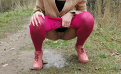 Pissing Outdoor 495969 Mom Pisses Outdoor On The RoadBrunette Mom Valentina In Pink Leggins Pisses Outdoor On The Abandoned Road Pissing Outdoor
