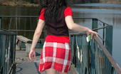 Pissing Outdoor 496034 Piss In A LakeBrunette Teen Girl Piss In The Lake In City Center Pissing Outdoor
