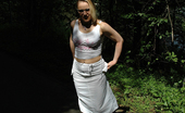Pissing Outdoor 496037 Asphalt PissingBlonde Pissing On A Park Asphalt Footpath Pissing Outdoor
