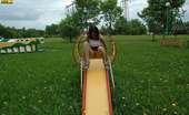 Pissing Outdoor 496057 Playground PeePissing In A Public Park And Soaking The Slide Pissing Outdoor
