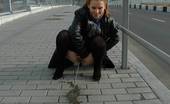 Pissing Outdoor 496071 Hot PisserSexy In Stockings Peeing On The Sidewalk Pissing Outdoor
