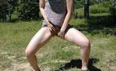 Pissing Outdoor 496086 Field PissingHot Blonde Slips Her Panties Aside And Goes Pissing Outdoor
