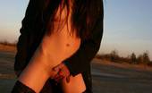 Pissing Outdoor 496104 Lady Pissing On RoadBrunette Lady Exhibiting Herself Outdoor And Then Pissing On Road Pissing Outdoor
